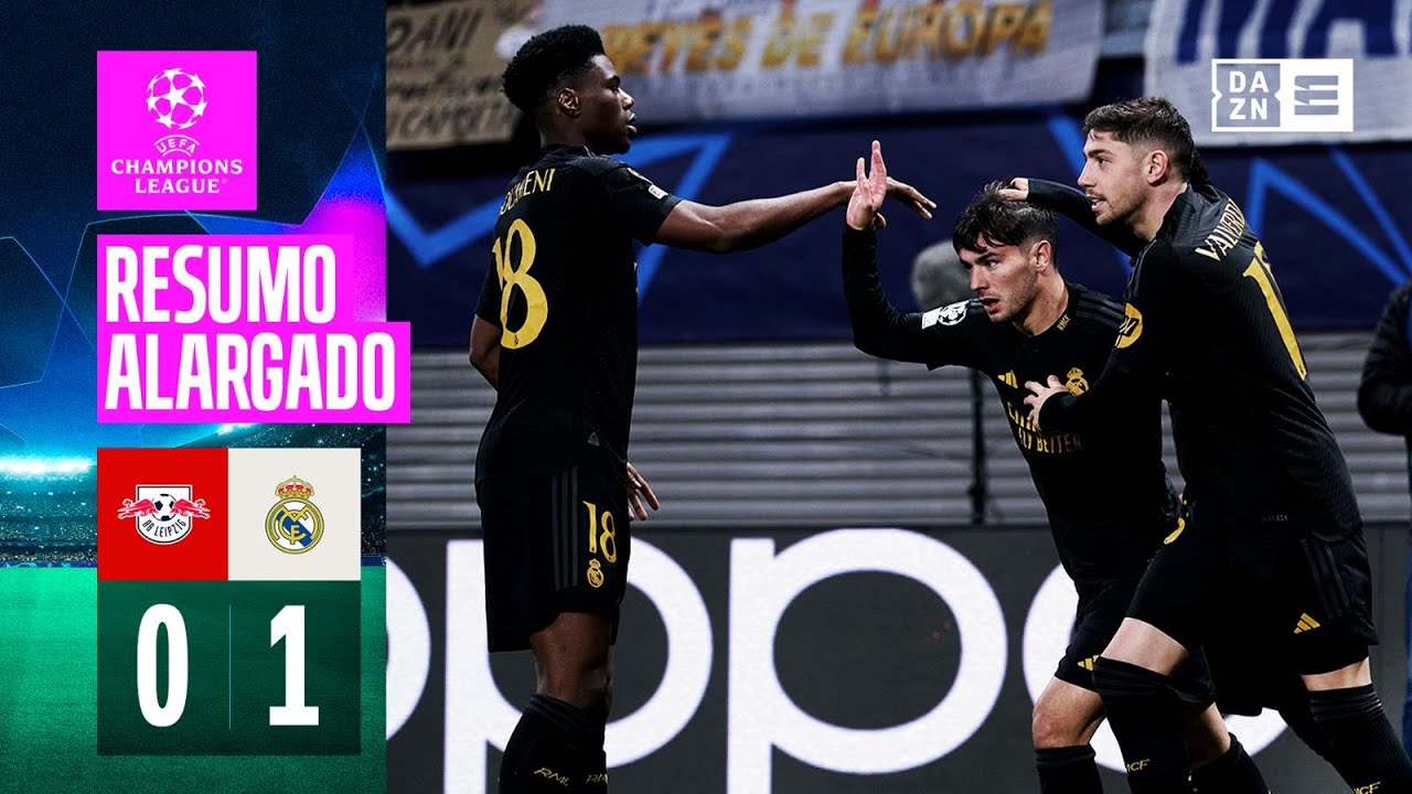 Resumo Alargado | Leipzig 0-1 Real Madrid | Champions League 23/24