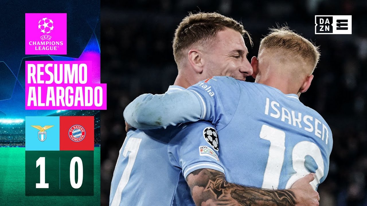 Resumo Alargado | Lazio 1-0 Bayern | Champions League 23/24