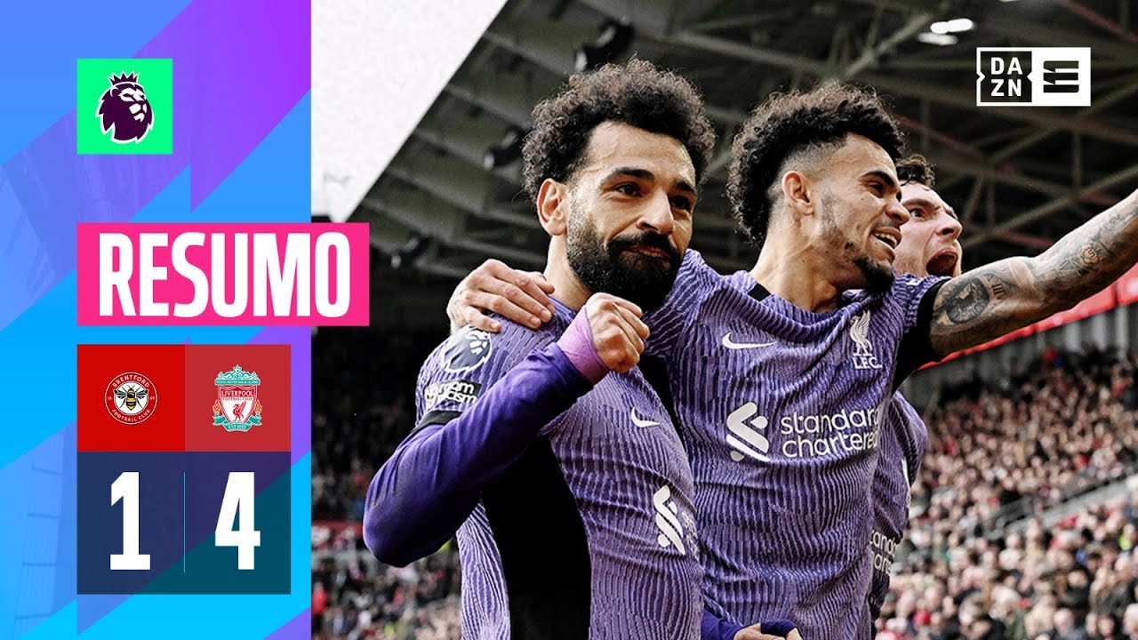 Resumo | Brentford 1-4 Liverpool | Premier League 23/24