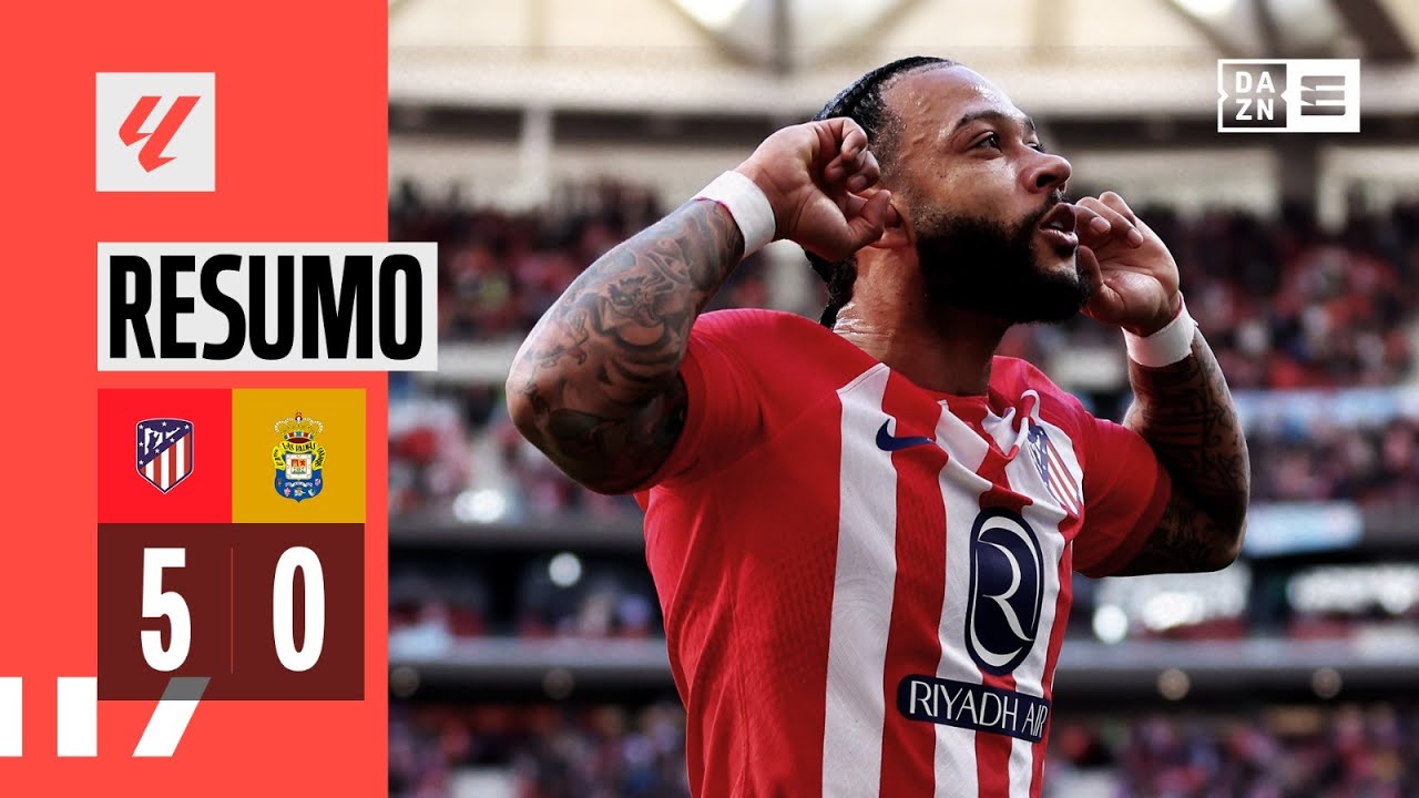 Resumo | Atletico Madrid 5-0 Las Palmas | LaLiga 23/24