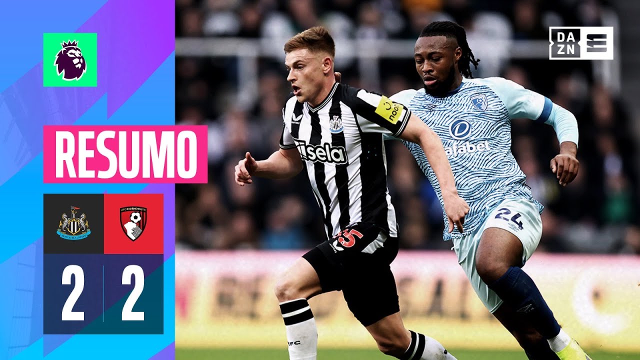 Resumo | Newcastle 2-2 Bournemouth | Premier League 23/24