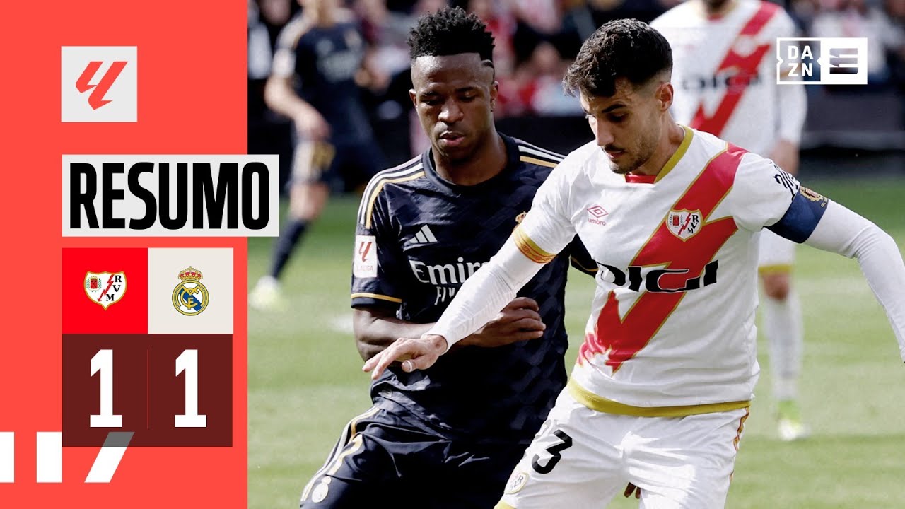 Resumo | Rayo Vallecano 1-1 Real Madrid | LaLiga 23/24