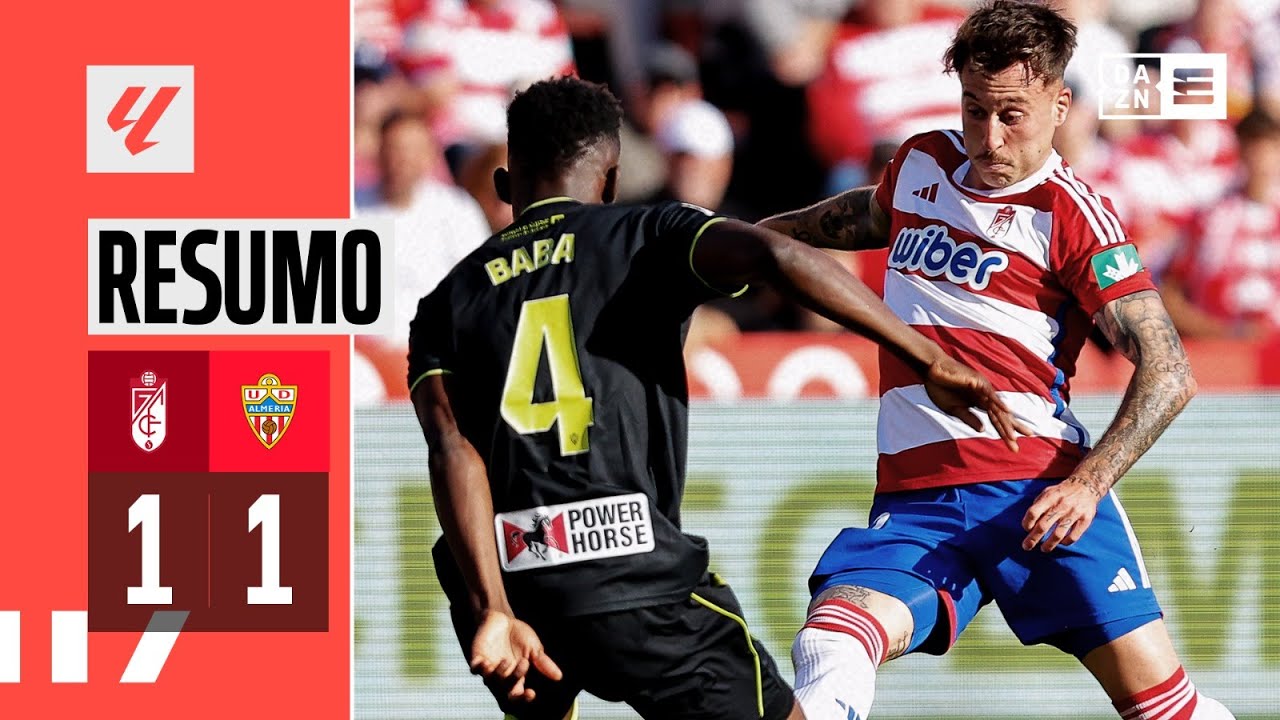 Resumo | Granada 1-1 Almeria | LaLiga 23/24