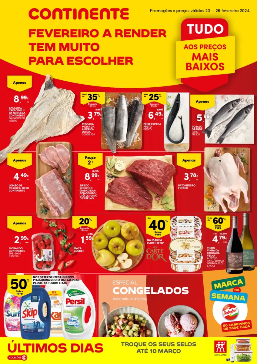 Folheto Continente (20 a 26 fevereiro)