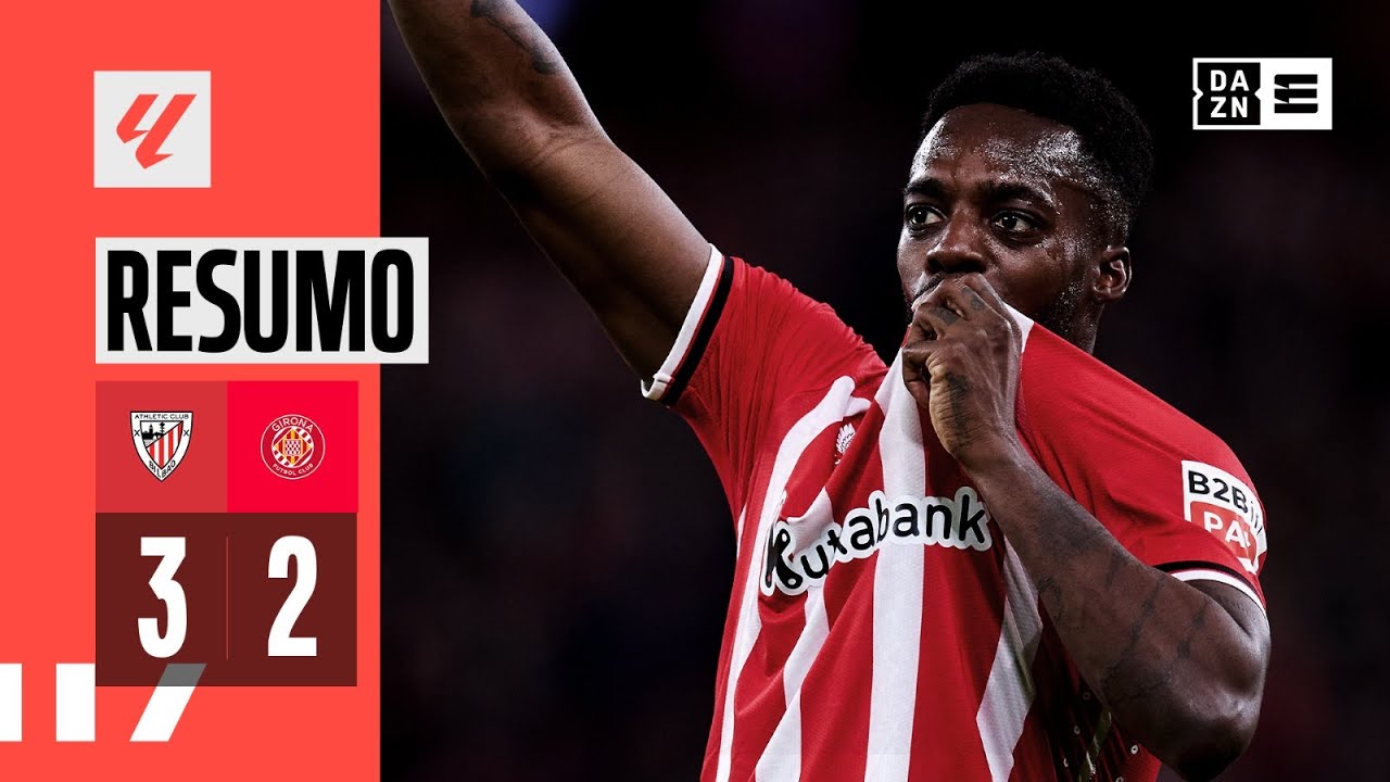 Resumo | Athletic Bilbao 3-2 Girona | LaLiga 23/24