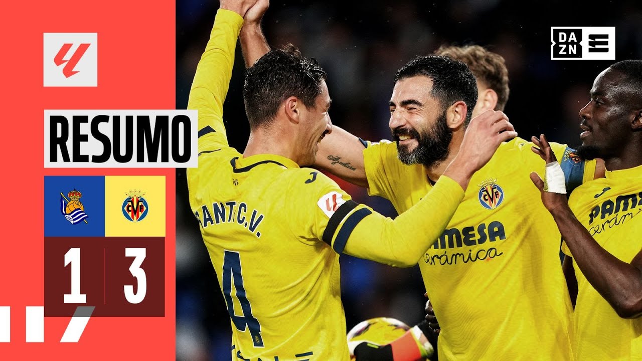 Resumo | Real Sociedad 1-3 Villarreal | LaLiga 23/24
