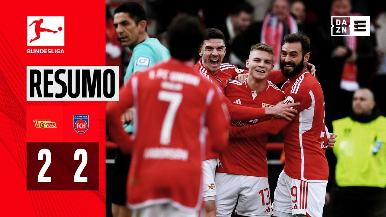 Resumo | Union Berlin 2-2 Heidenheim | Bundesliga 23/24