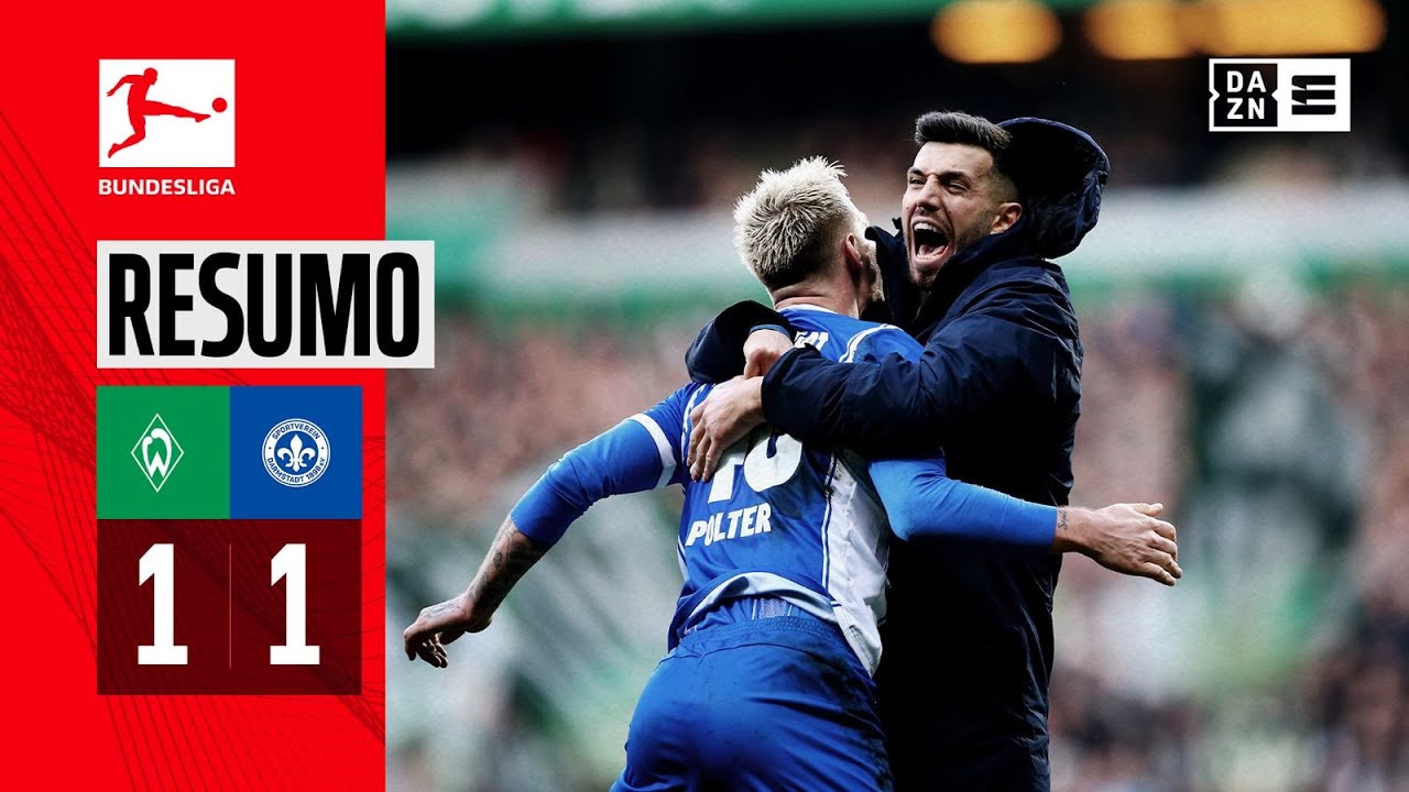 Resumo | Werder Bremen 1-1 Darmstadt | Bundesliga 23/24