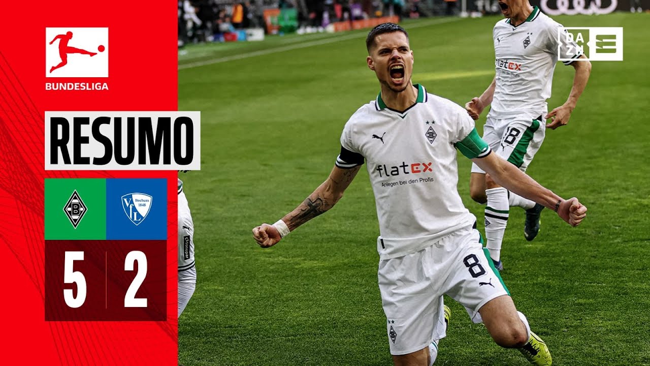 Resumo | Borussia Mönchengladbach 5-2 Bochum | Bundesliga 23/24