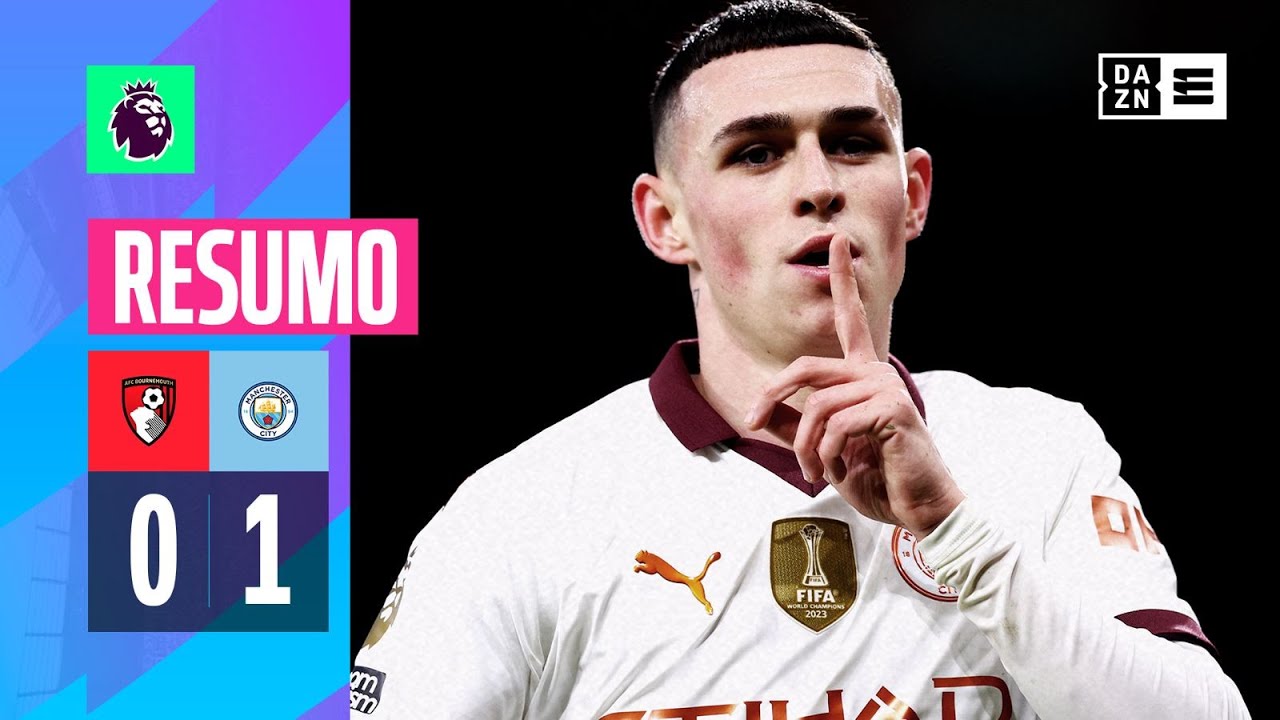 Resumo | Bournemouth 0-1 Man City | Premier League 23/24