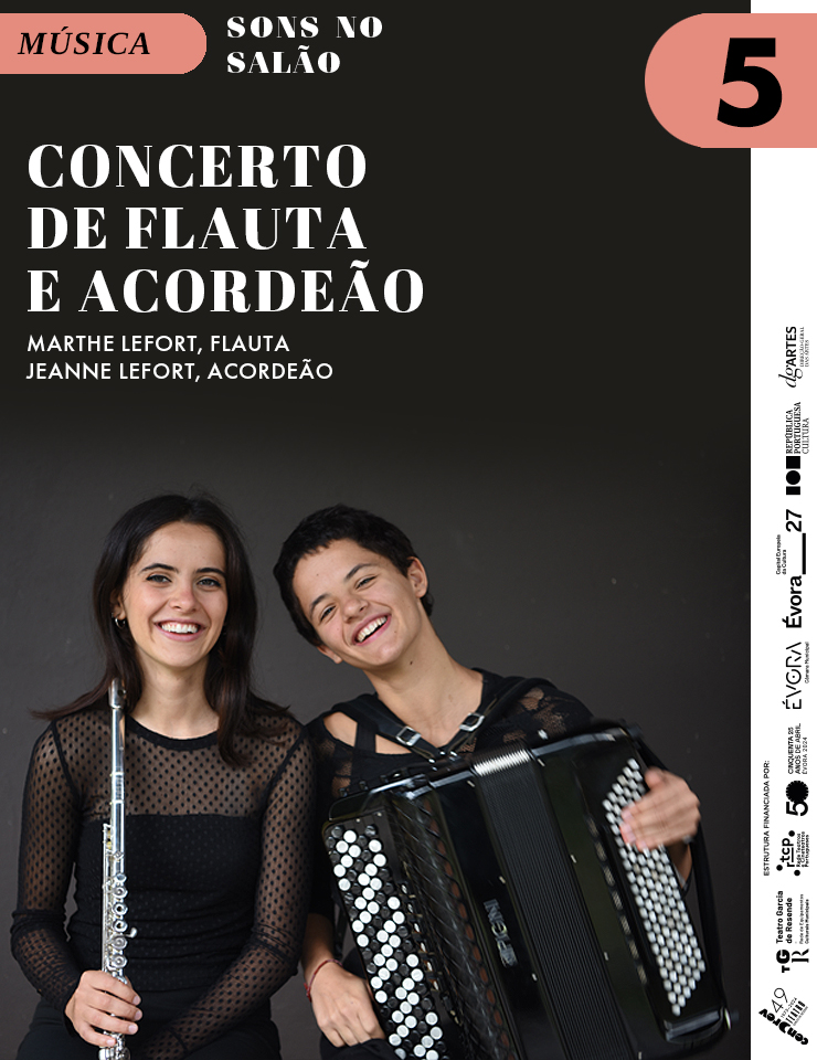 SONS NO SAL&Atilde;O &ndash; Concerto de Flauta e Acorde&atilde;o