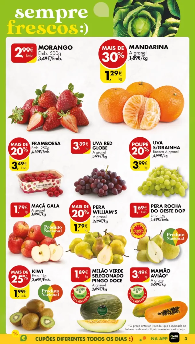 Antevis&atilde;o Folheto Pingo Doce (27 fevereiro a 4 mar&ccedil;o)