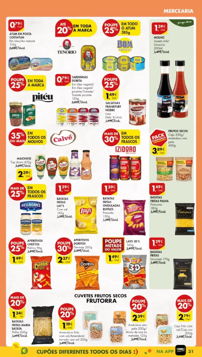 Antevis&atilde;o Folheto Pingo Doce (27 fevereiro a 4 mar&ccedil;o)