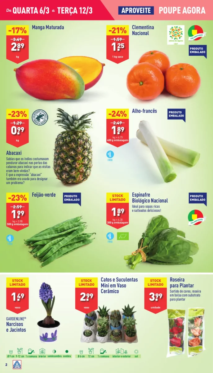 Antevis&atilde;o Folheto ALDI (6 a 12 mar&ccedil;o)