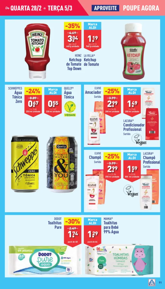 Antevis&atilde;o Folheto ALDI (28 fevereiro a 5 mar&ccedil;o)