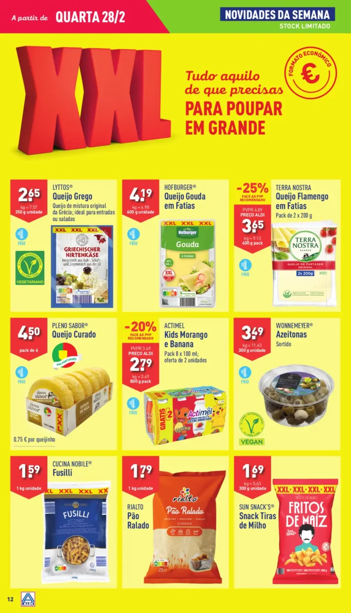 Antevis&atilde;o Folheto ALDI (28 fevereiro a 5 mar&ccedil;o)