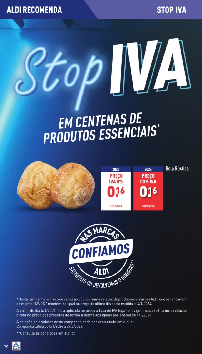 Antevis&atilde;o Folheto ALDI (14 a 20 fevereiro)