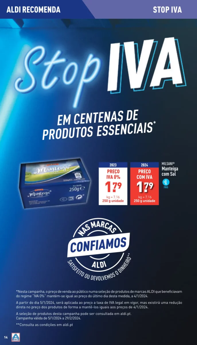 Antevis&atilde;o Folheto ALDI (21 a 28 fevereiro)