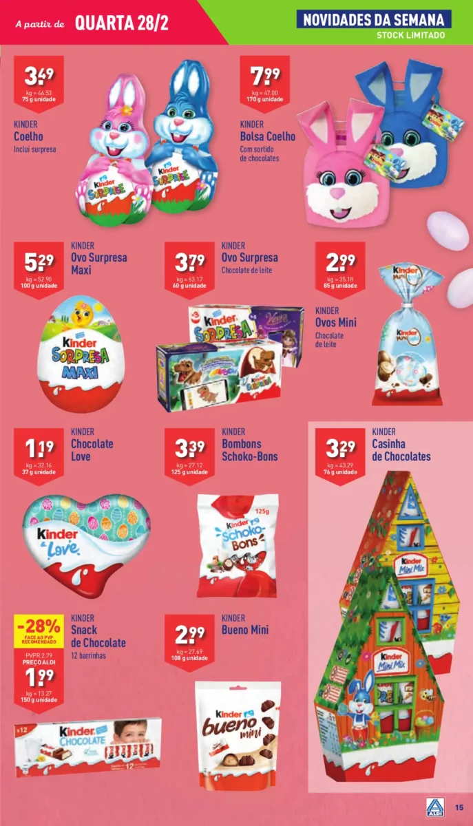 Antevis&atilde;o Folheto ALDI (28 fevereiro a 5 mar&ccedil;o)
