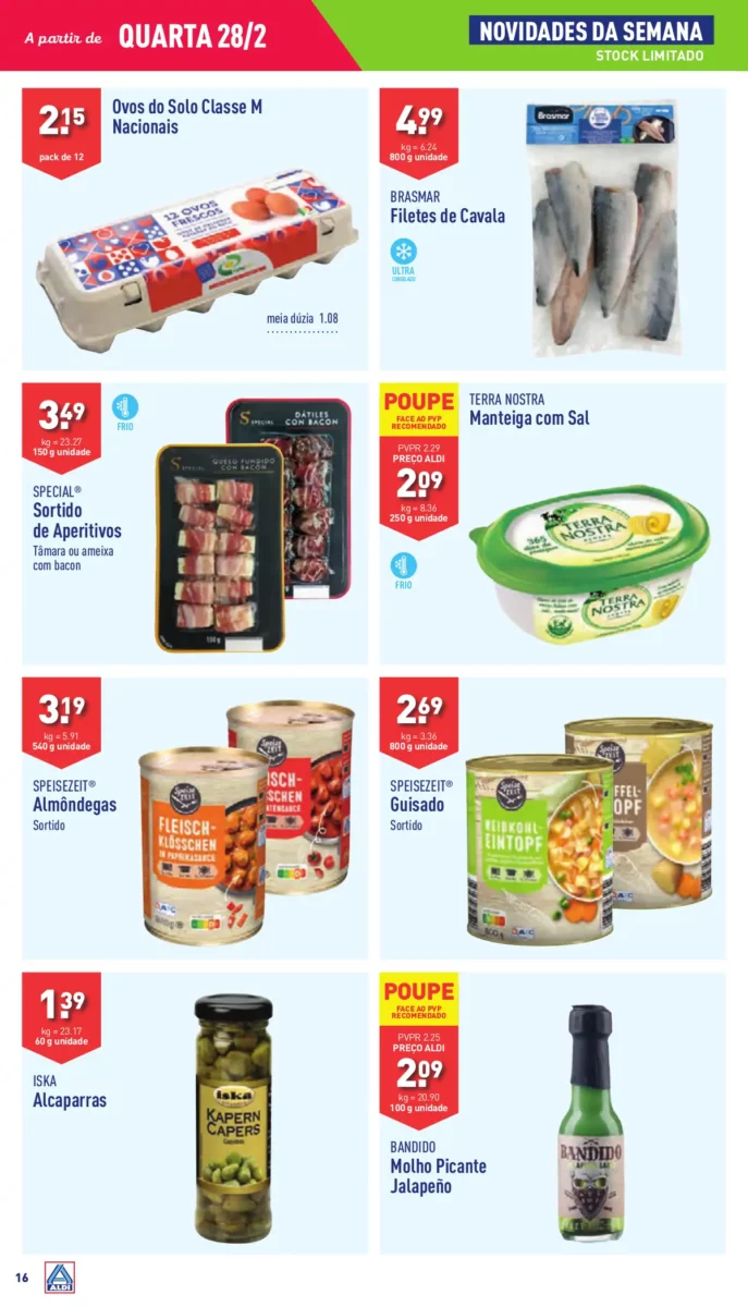 Antevis&atilde;o Folheto ALDI (28 fevereiro a 5 mar&ccedil;o)