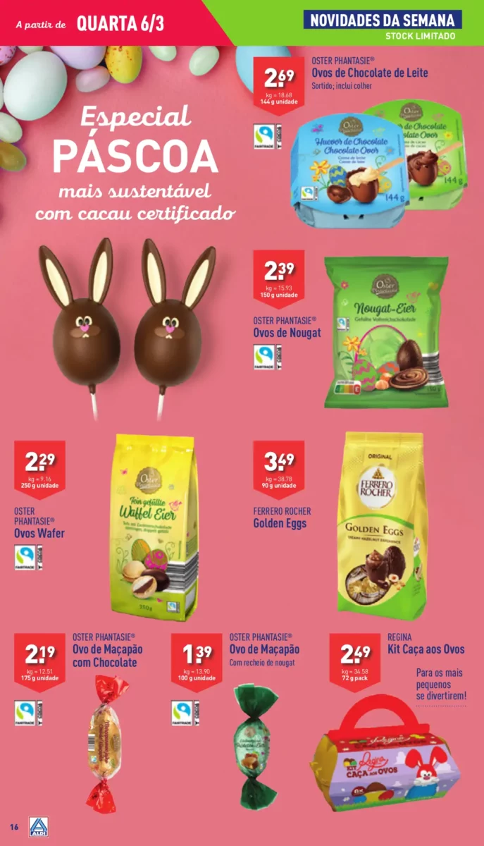 Antevis&atilde;o Folheto ALDI (6 a 12 mar&ccedil;o)