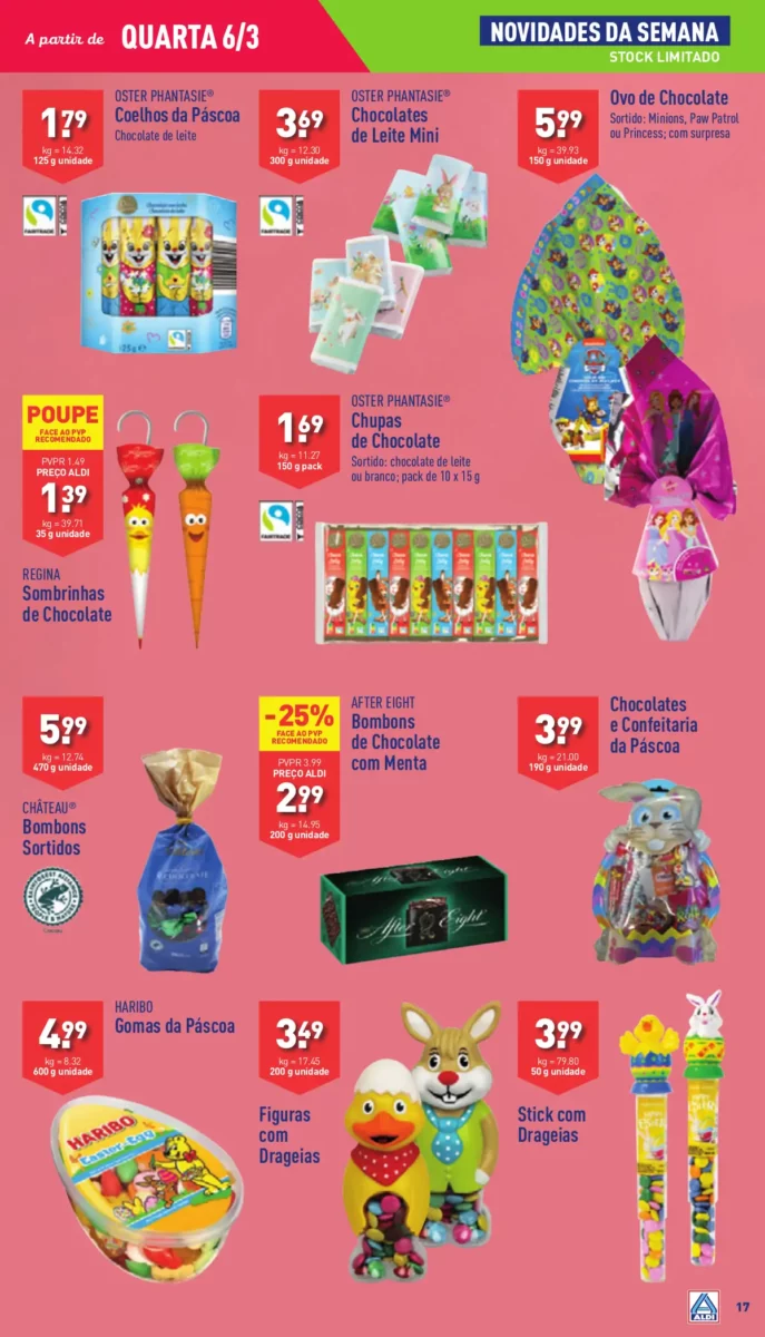 Antevis&atilde;o Folheto ALDI (6 a 12 mar&ccedil;o)