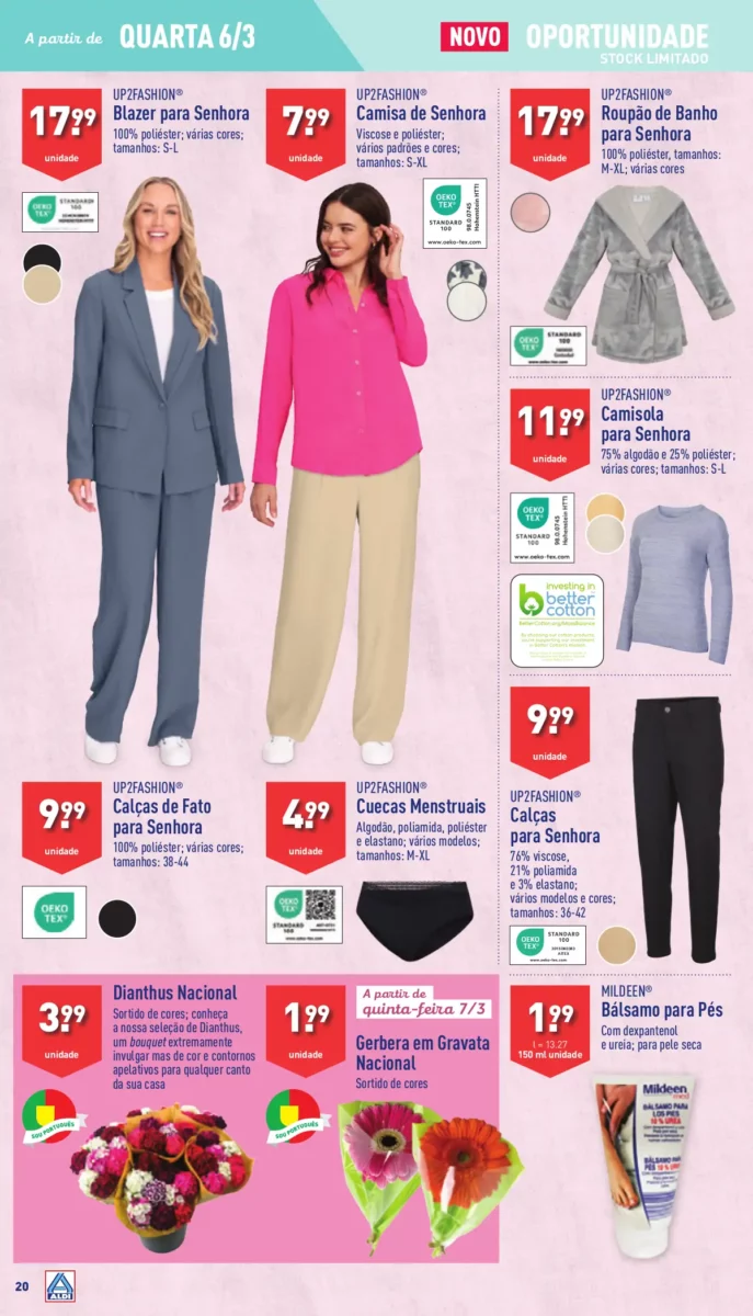 Antevis&atilde;o Folheto ALDI (6 a 12 mar&ccedil;o)