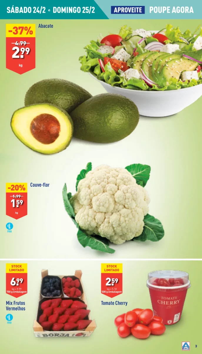 Antevis&atilde;o Folheto ALDI (21 a 28 fevereiro)