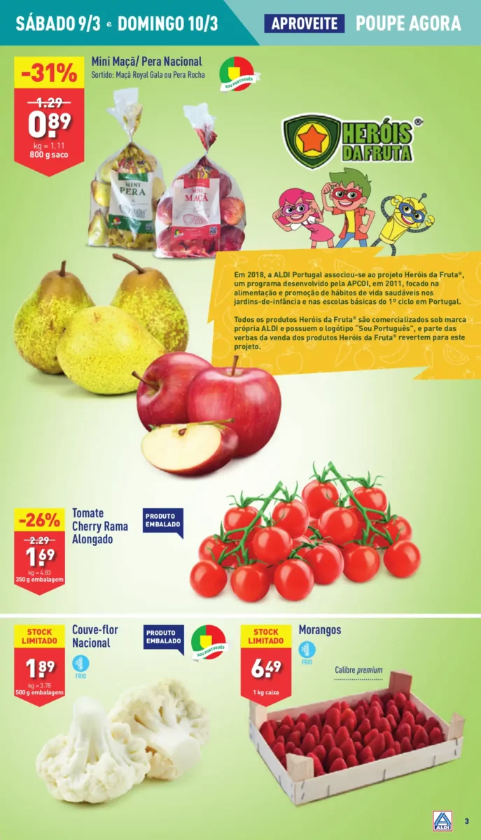 Antevis&atilde;o Folheto ALDI (6 a 12 mar&ccedil;o)