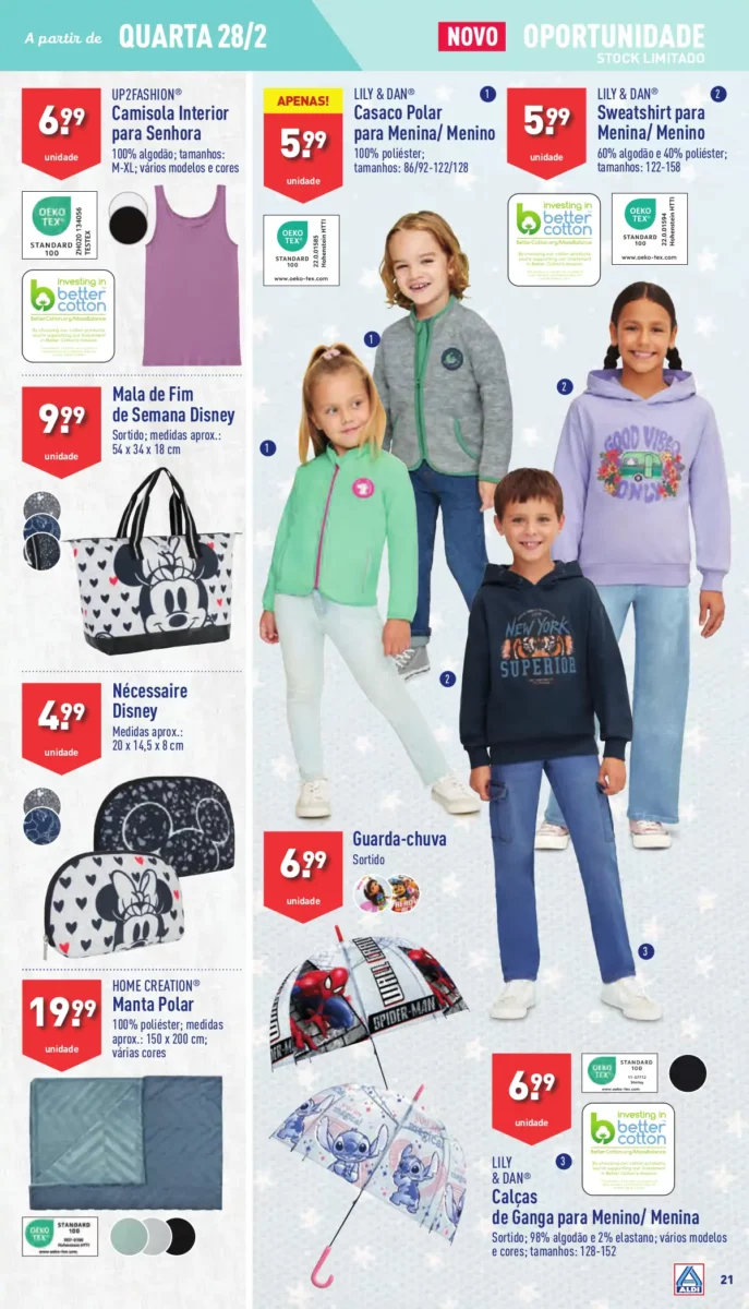 Antevis&atilde;o Folheto ALDI (28 fevereiro a 5 mar&ccedil;o)