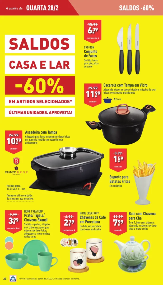 Antevis&atilde;o Folheto ALDI (28 fevereiro a 5 mar&ccedil;o)