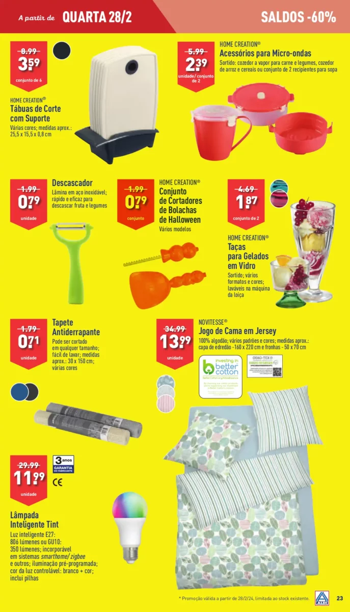 Antevis&atilde;o Folheto ALDI (28 fevereiro a 5 mar&ccedil;o)