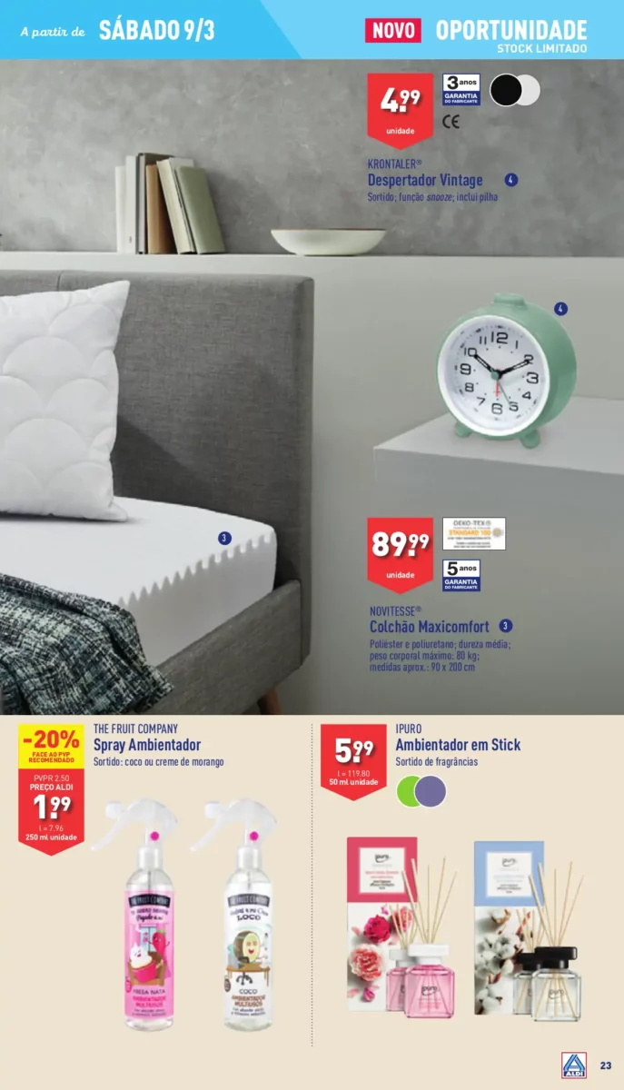 Antevis&atilde;o Folheto ALDI (6 a 12 mar&ccedil;o)