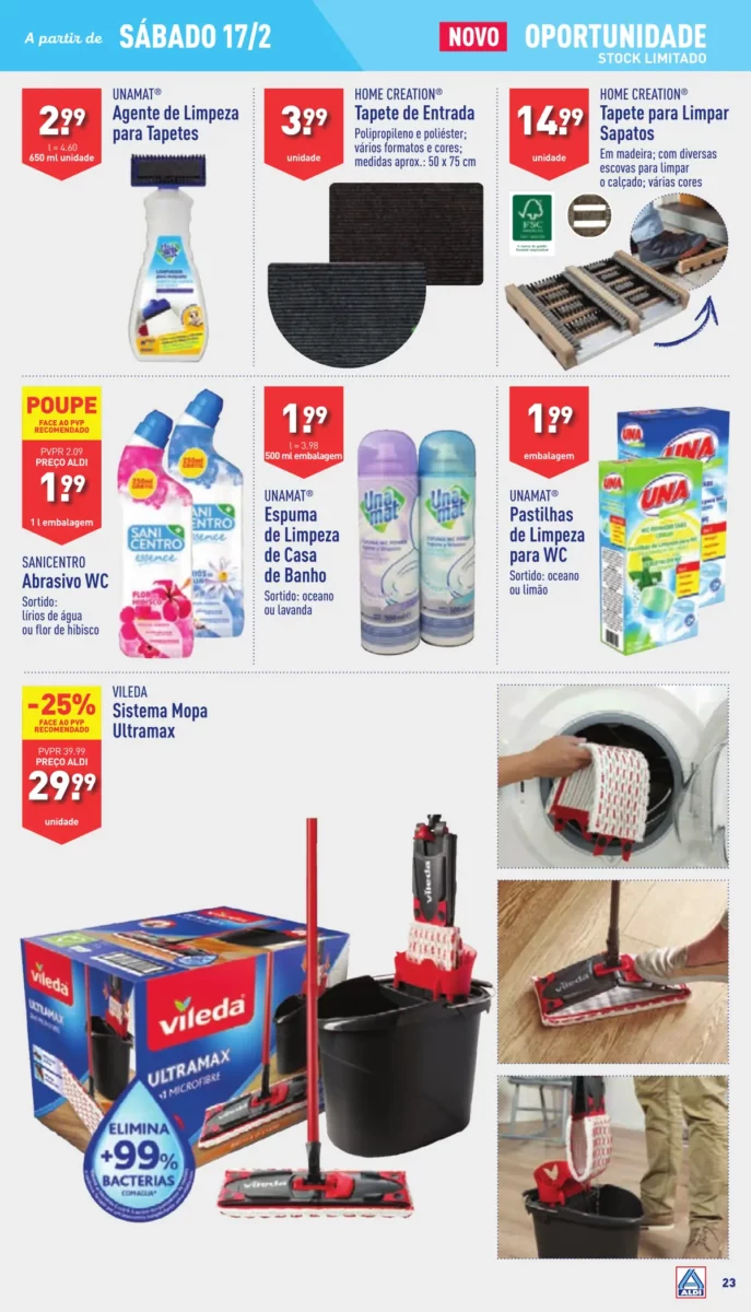 Antevis&atilde;o Folheto ALDI (14 a 20 fevereiro)