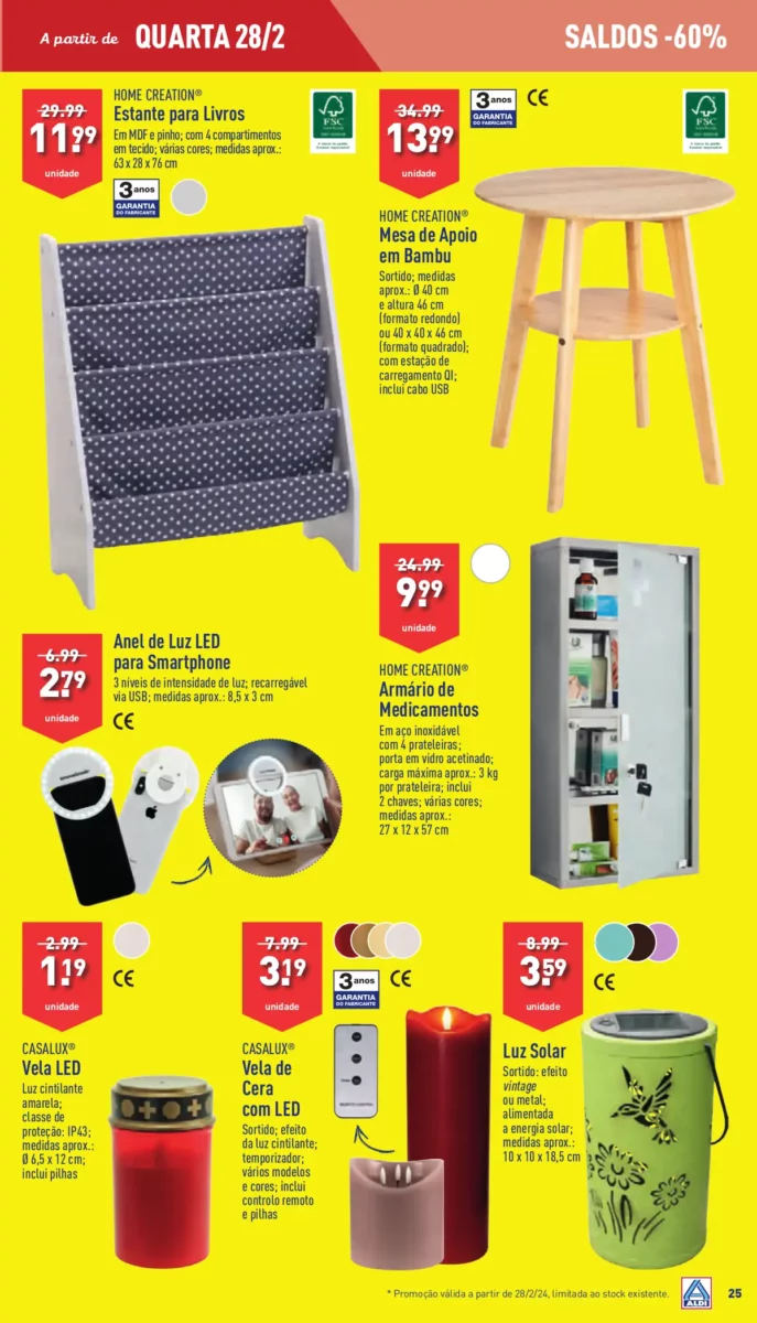 Antevis&atilde;o Folheto ALDI (28 fevereiro a 5 mar&ccedil;o)