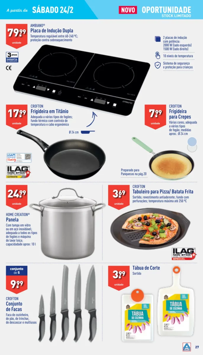 Antevis&atilde;o Folheto ALDI (21 a 28 fevereiro)