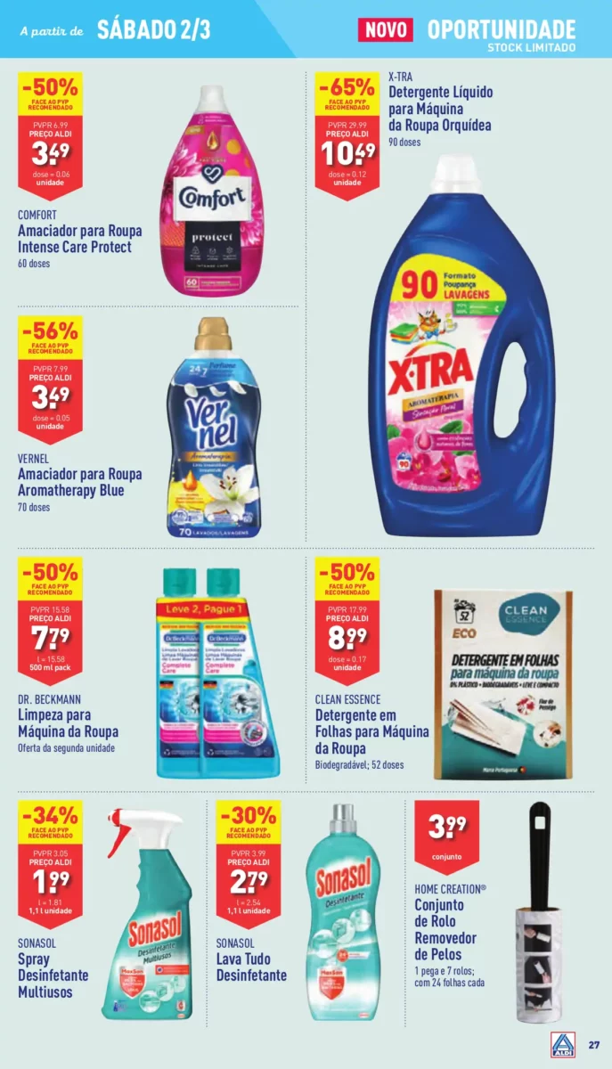 Antevis&atilde;o Folheto ALDI (28 fevereiro a 5 mar&ccedil;o)