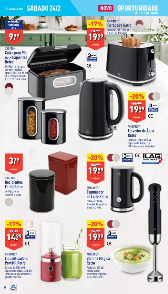 Antevis&atilde;o Folheto ALDI (21 a 28 fevereiro)