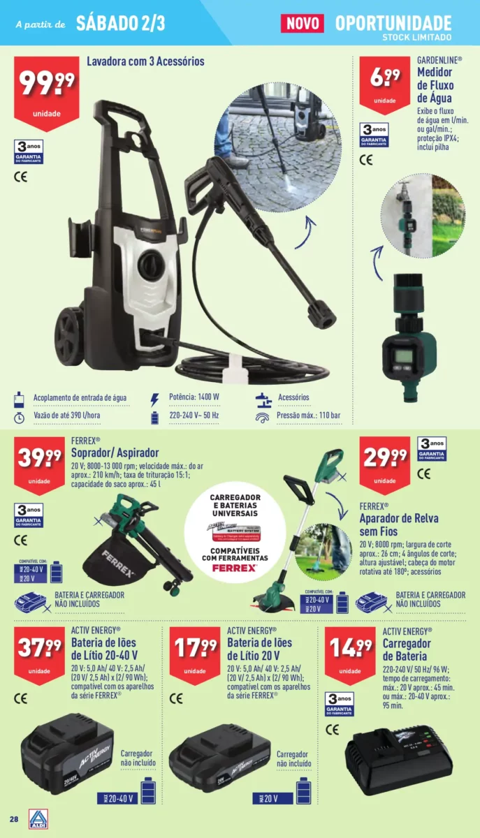 Antevis&atilde;o Folheto ALDI (28 fevereiro a 5 mar&ccedil;o)