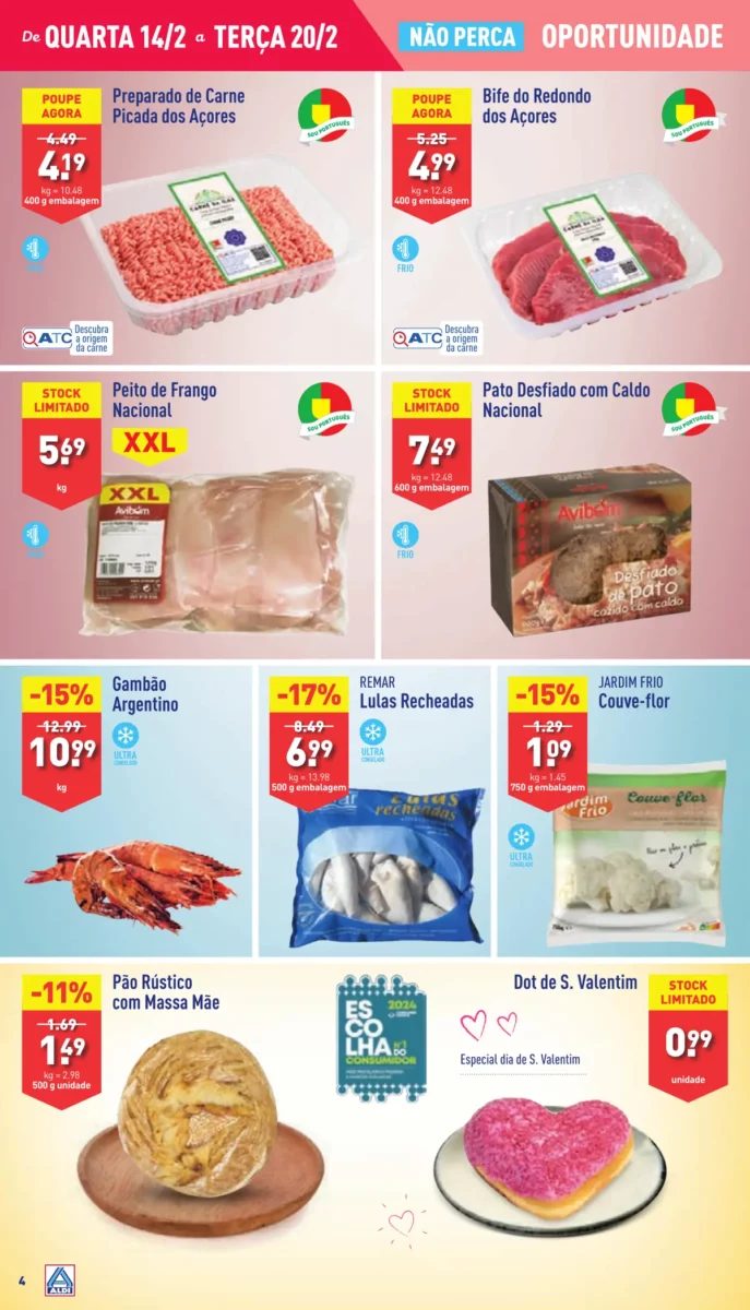 Antevis&atilde;o Folheto ALDI (14 a 20 fevereiro)
