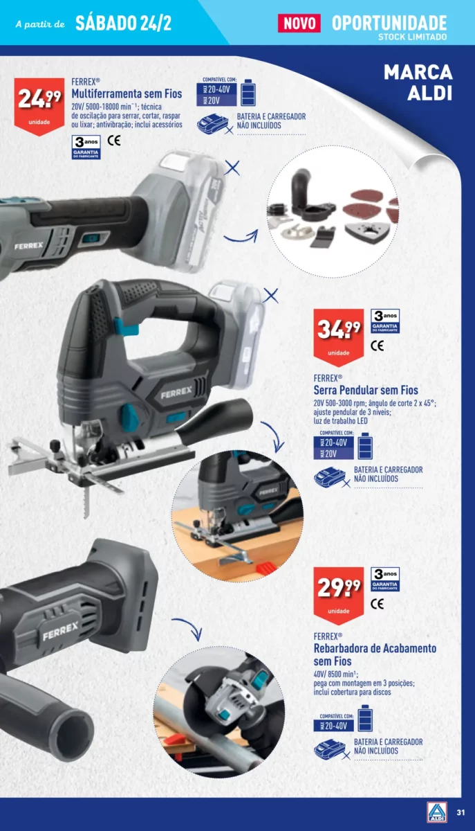 Antevis&atilde;o Folheto ALDI (21 a 28 fevereiro)