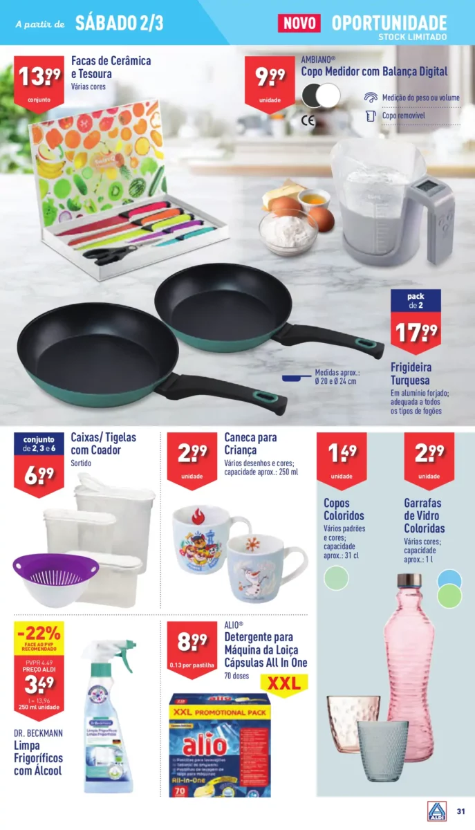 Antevis&atilde;o Folheto ALDI (28 fevereiro a 5 mar&ccedil;o)