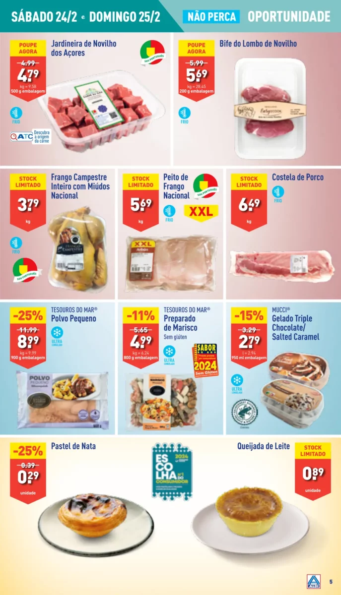 Antevis&atilde;o Folheto ALDI (21 a 28 fevereiro)