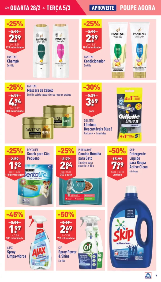 Antevis&atilde;o Folheto ALDI (28 fevereiro a 5 mar&ccedil;o)