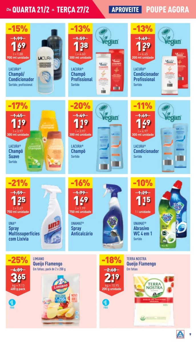 Antevis&atilde;o Folheto ALDI (21 a 28 fevereiro)