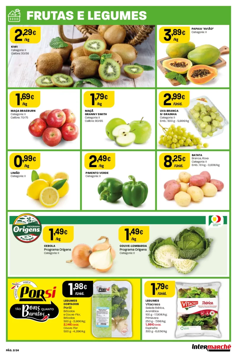 Antevis&atilde;o Folheto Intermarch&eacute; (22 a 28 fevereiro)