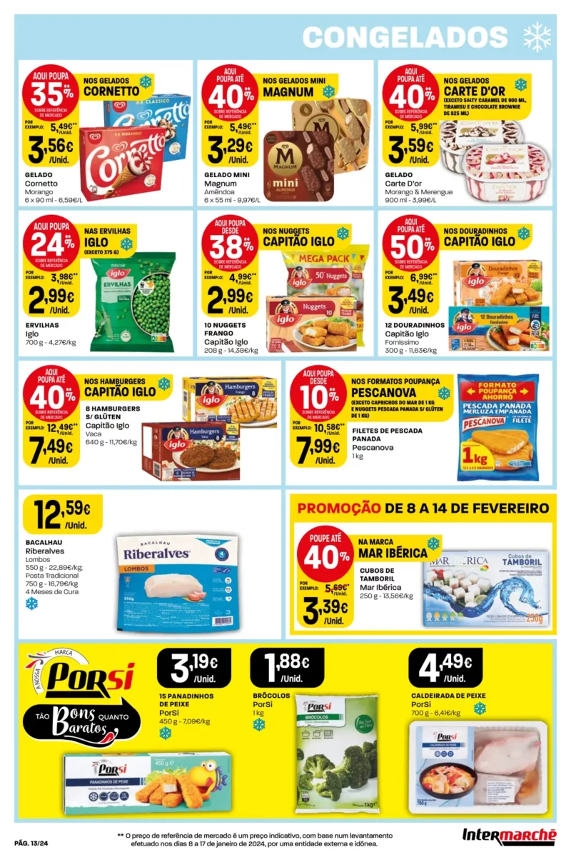 Antevis&atilde;o Folheto Intermarch&eacute; (8 a 14 fevereiro)