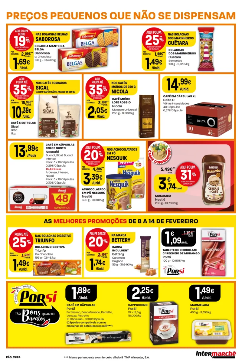 Antevis&atilde;o Folheto Intermarch&eacute; (8 a 14 fevereiro)