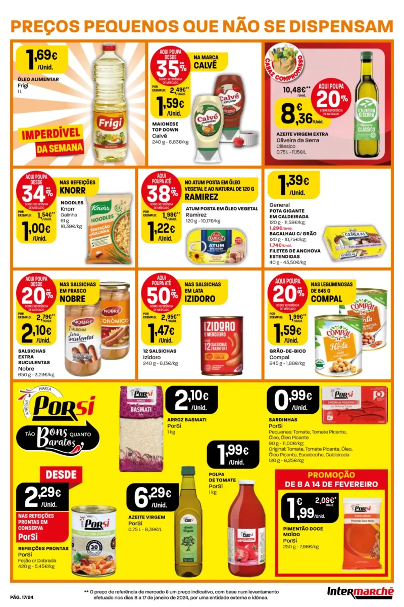 Antevis&atilde;o Folheto Intermarch&eacute; (8 a 14 fevereiro)