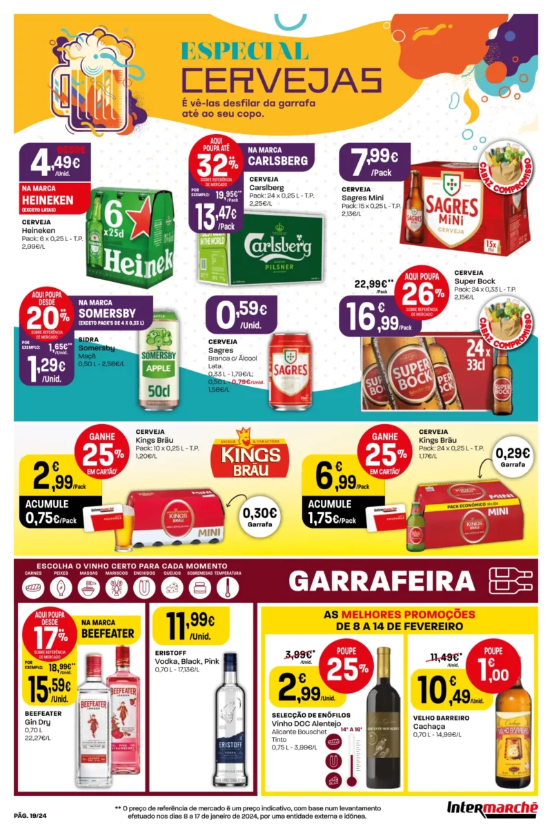 Antevis&atilde;o Folheto Intermarch&eacute; (8 a 14 fevereiro)